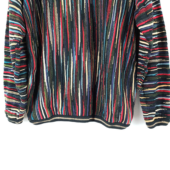 Tosani Multicolor Striped Men's Sweater - Picture 6 of 8